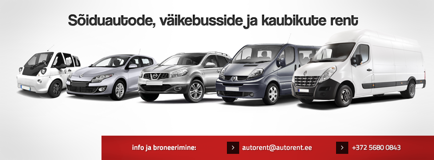 Autorent Tallinnas | Autorent.ee OÜ | sõiduautod, väikebussid, kaubikud